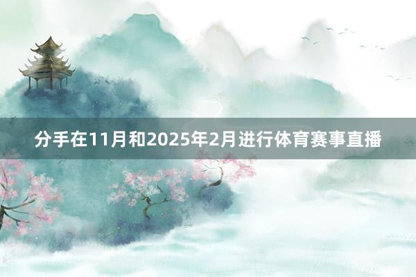 分手在11月和2025年2月进行体育赛事直播